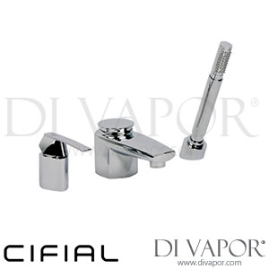 Cifial 32480SY.U Techno 65 3 Hole Bath Mixer Spare Parts